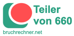 Teiler von 660