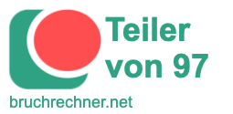 Teiler von 97